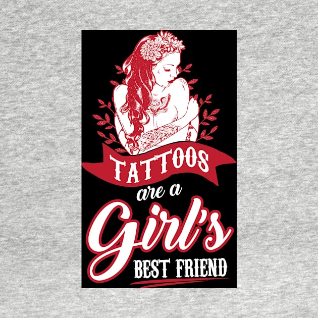 Tattoos are girls best friends  (black) by nektarinchen